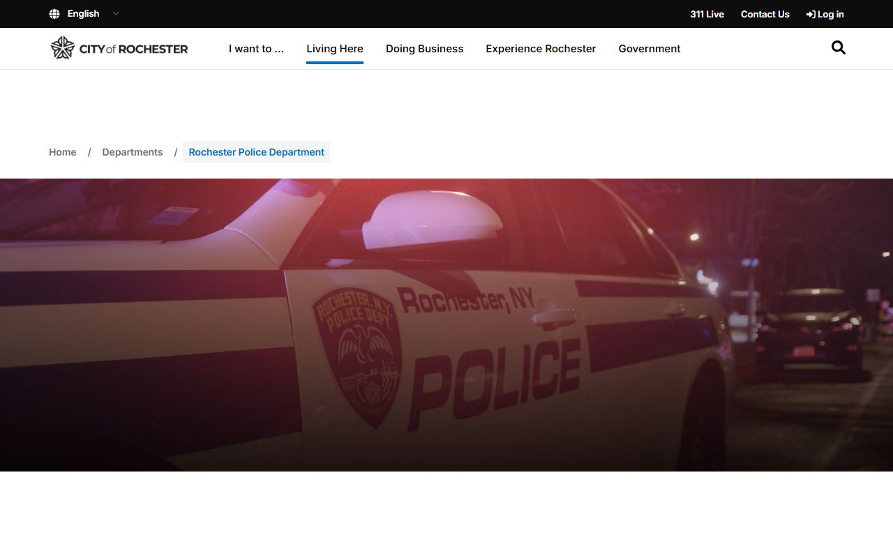 Rochester Police Department booking reports