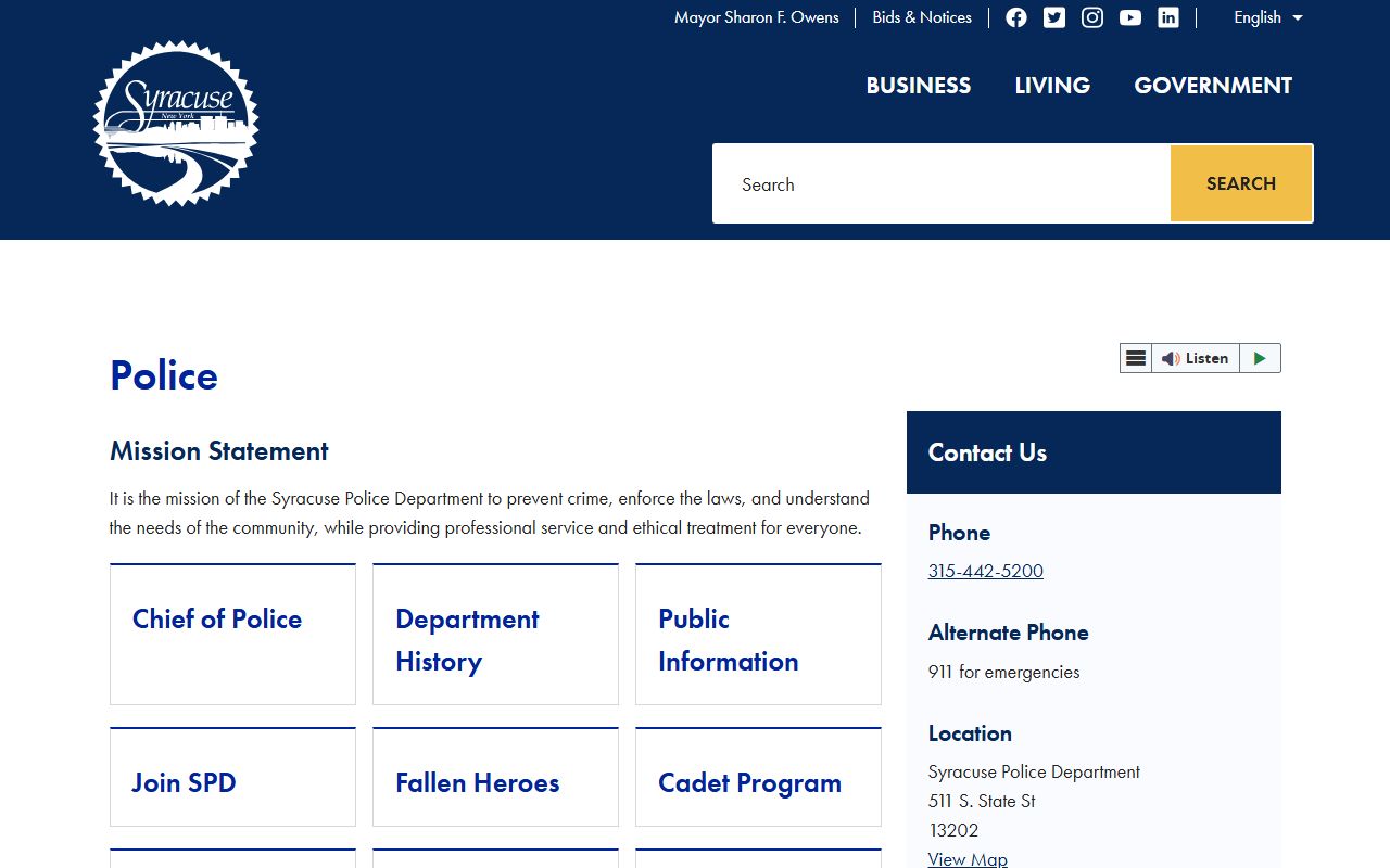 Syracuse Police Department booking reports