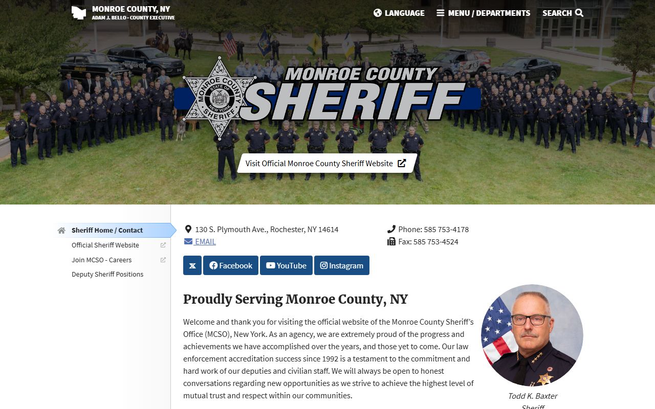 Monroe County Sheriff Office booking reports