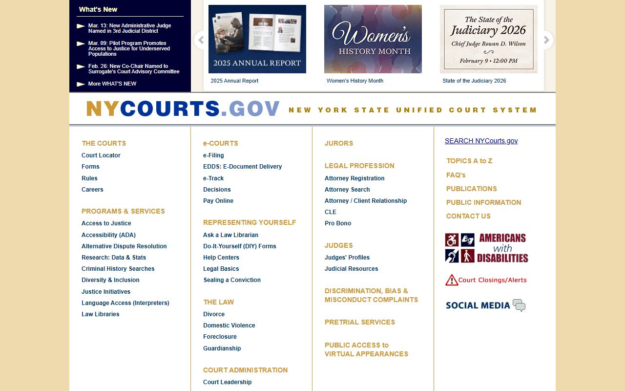 Rockland County New York court system booking reports